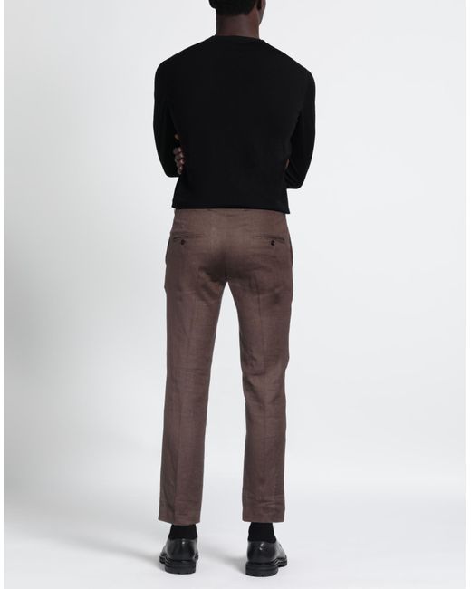 Grey Daniele Alessandrini Brown Trouser for men