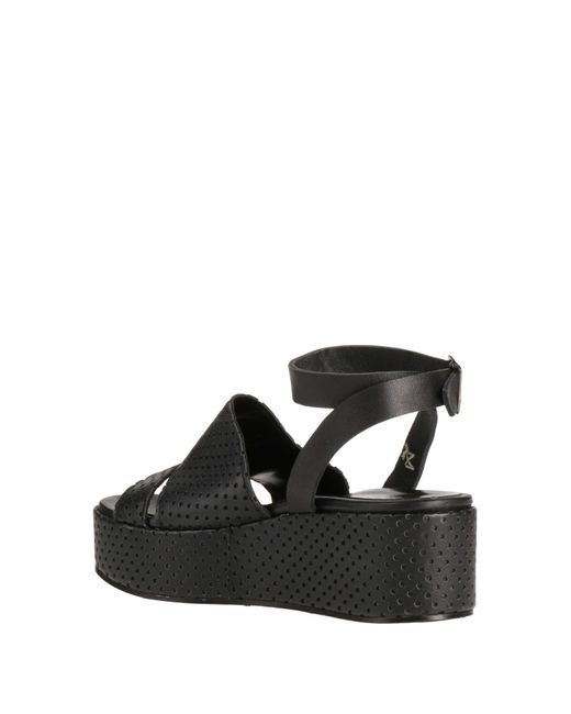 Collection Privée Black Sandals