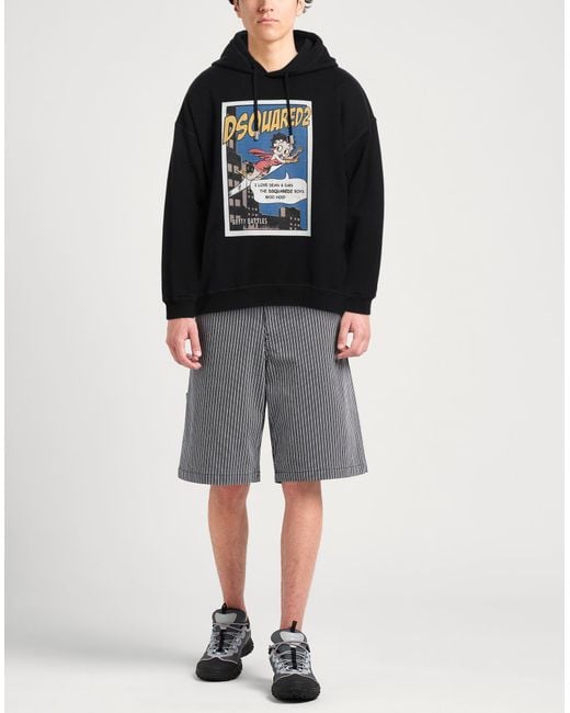 Sudadera DSquared² de hombre de color Black