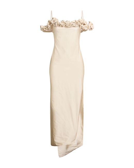 Coperni White Midi Dress Polyamide, Elastane