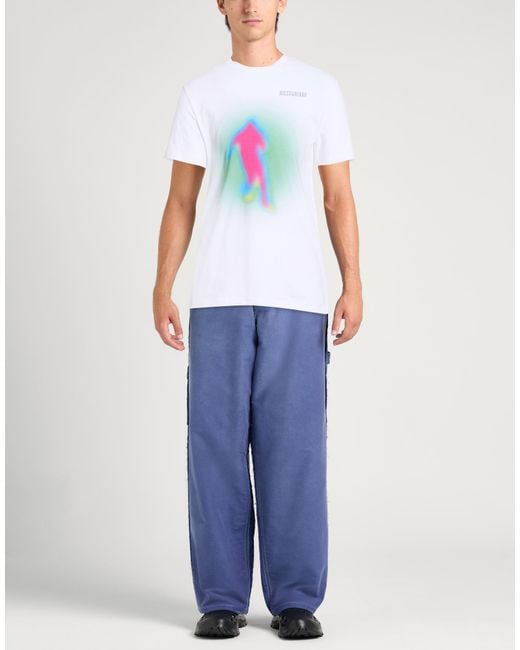 Bikkembergs White T-Shirt for men