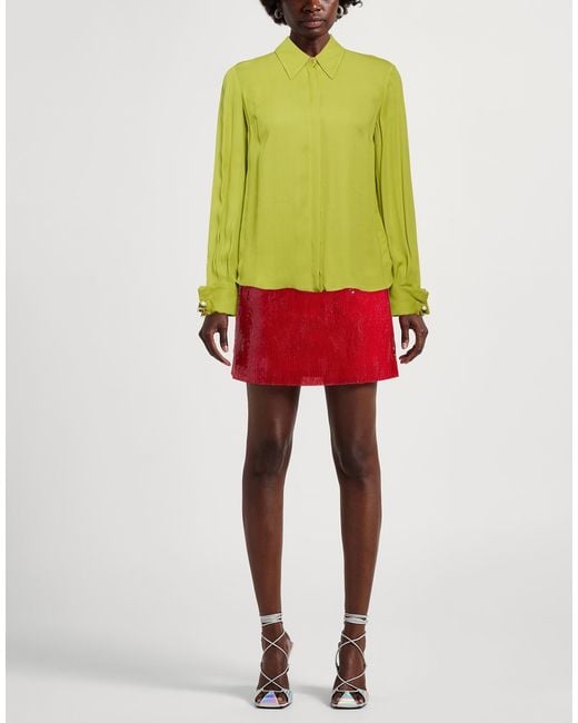 Elisabetta Franchi Green Shirt Viscose