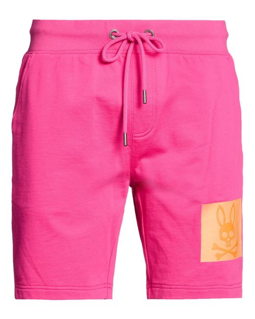 Psycho Bunny Pink Shorts & Bermuda Shorts for men