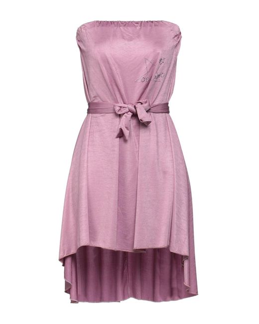 Odi Et Amo Purple Mini Dress