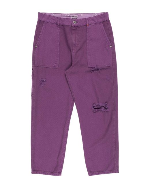 Berna Purple Pants for men