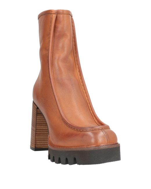 Zoe Brown Ankle Boots