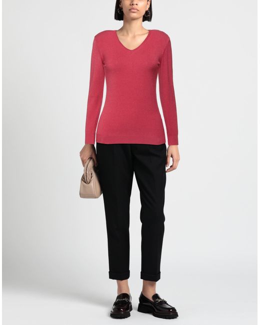 Tsd12 Pink Sweater Modal, Acrylic, Polyamide