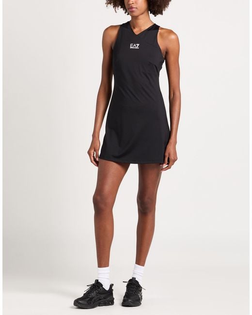EA7 Black Mini Dress