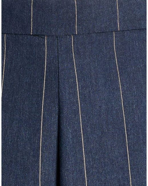 Siste's Blue Midnight Pants Viscose, Polyester