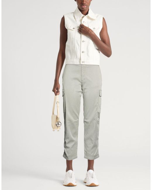 Mason's Gray Pants Lyocell, Cotton, Elastane