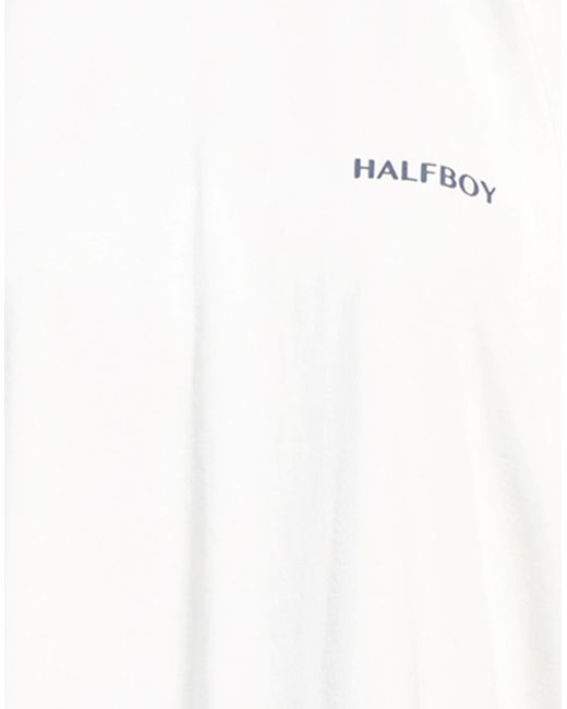 Halfboy White T-Shirt Cotton