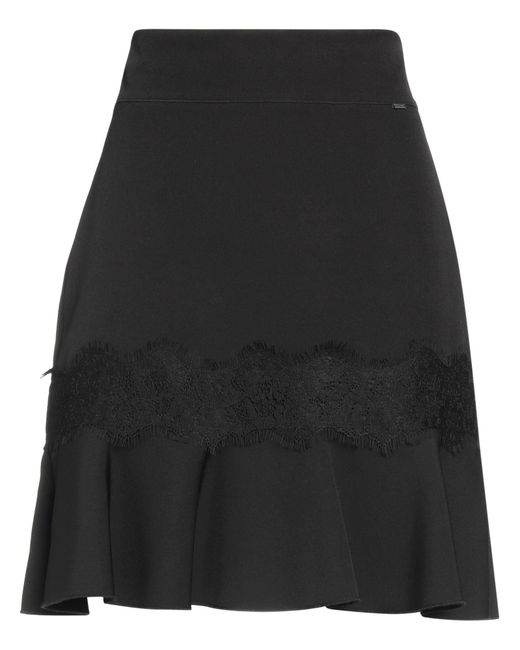 Fracomina Black Mini Skirt