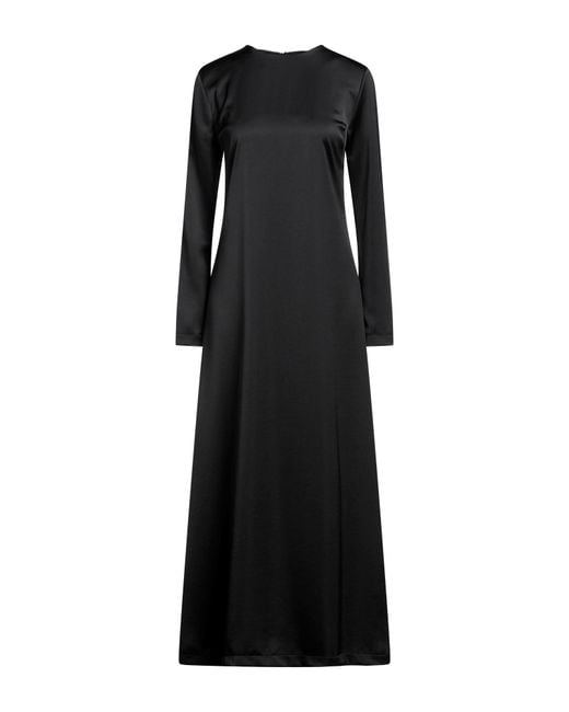Soallure Black Maxi Dress