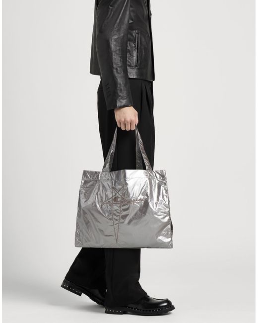 Rick Owens X Champion Gray Handbag Polyamide for men