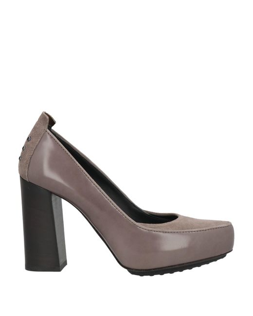 Tod's Gray Pumps