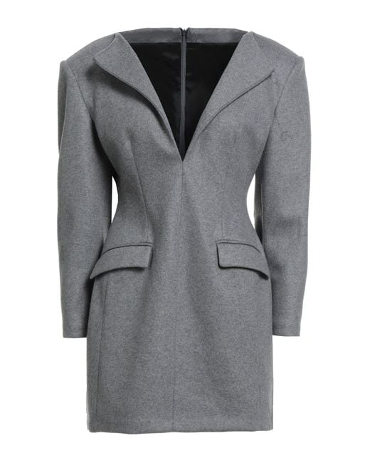 ANDAMANE Gray Mini-Kleid