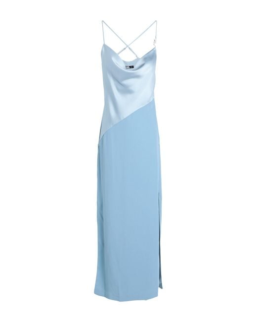 Karl Lagerfeld Blue Maxi-Kleid