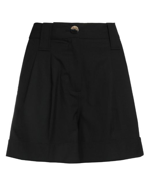 Ganni Black Shorts & Bermuda Shorts