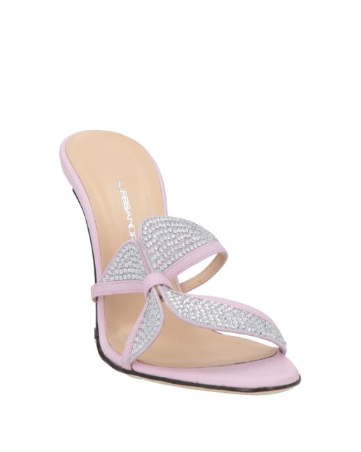 Alessandra Rich Pink Sandals