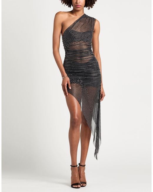 GIUSEPPE DI MORABITO Black Mini Dresses