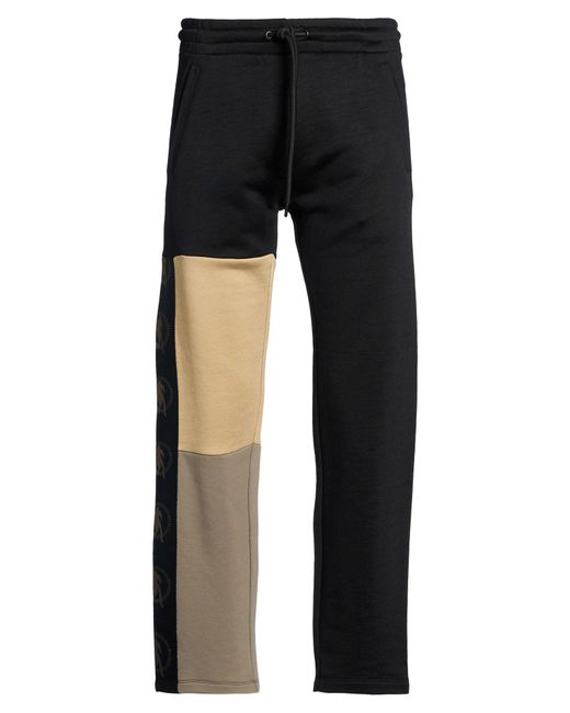Bikkembergs Black Pants Polyamide, Cotton, Polyester for men