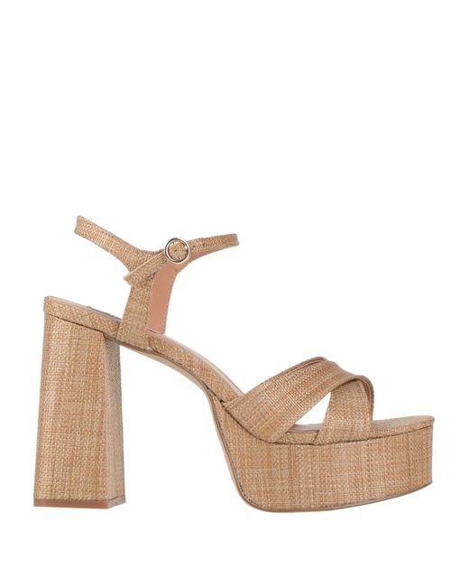 Bibi Lou Pink Sandals Textile Fibers