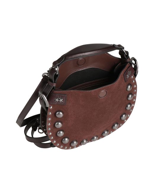 La Martina Brown Handbag