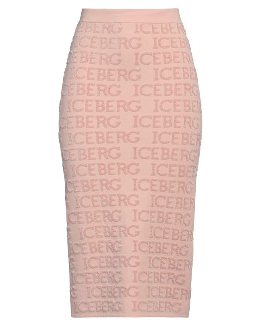 Iceberg Pink Midi-Rock