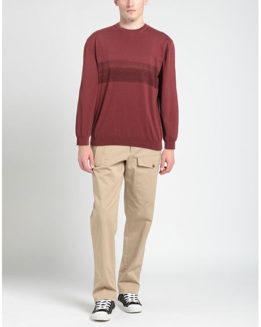 Zegna Red Sweater for men