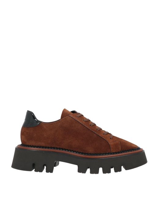 Ras Brown Lace-up Shoes