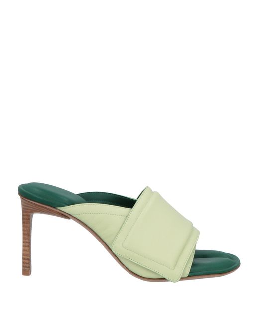 Jacquemus Green Sandals