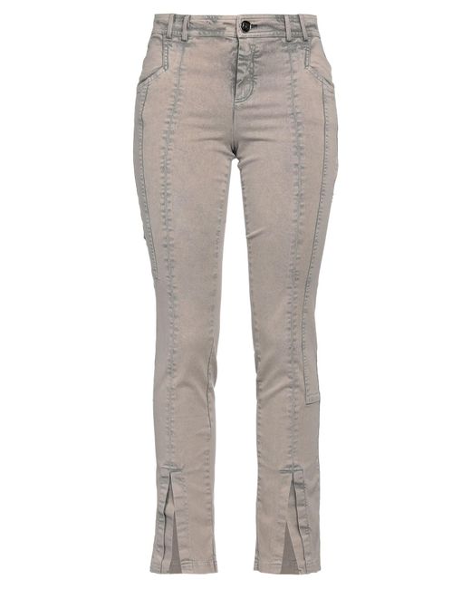 ELISA CAVALETTI by DANIELA DALLAVALLE Gray Jeans