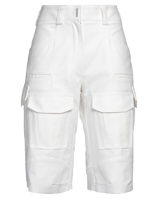 Pantalons courts Givenchy en coloris White