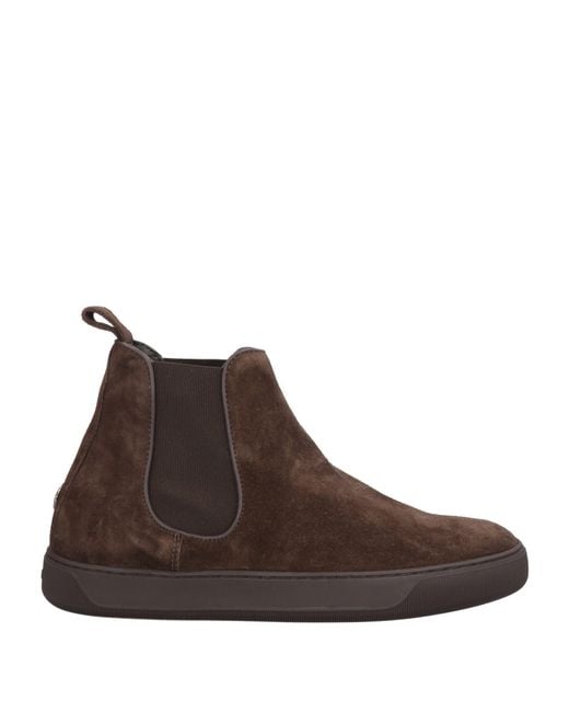 Moncler Brown Ankle Boots