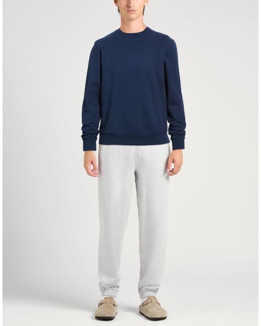 Sandro Blue Sweatshirt Cotton for men