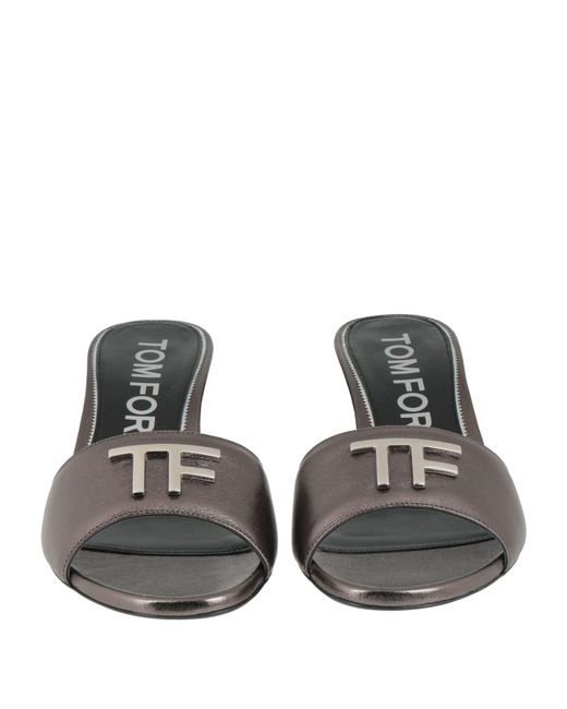 Tom Ford Gray Sandals