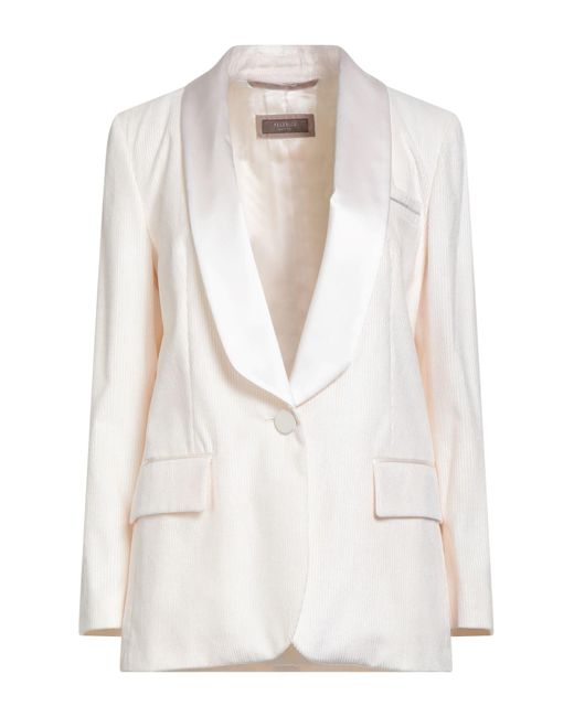 Peserico White Blazer