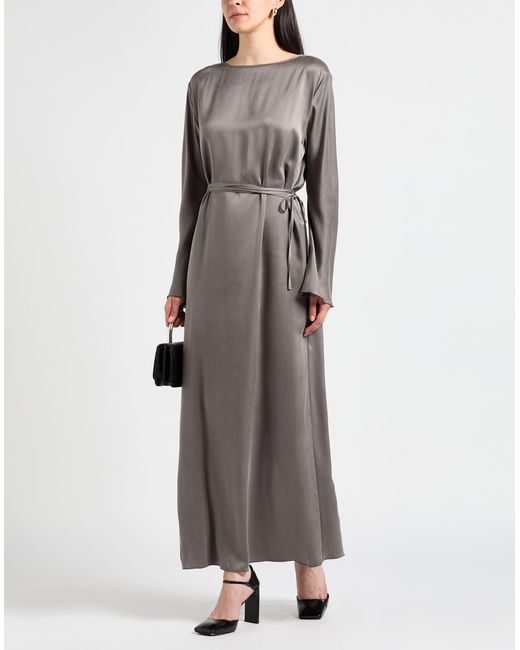 Alysi Gray Maxi-Kleid