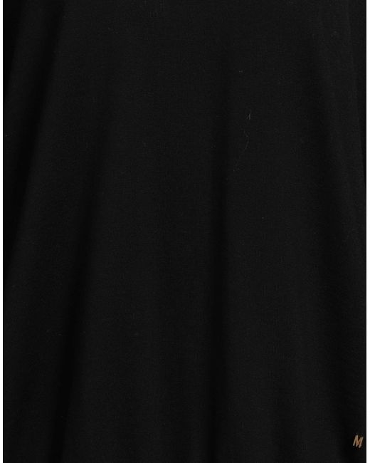 Moschino Black Couture Turtleneck Virgin Wool