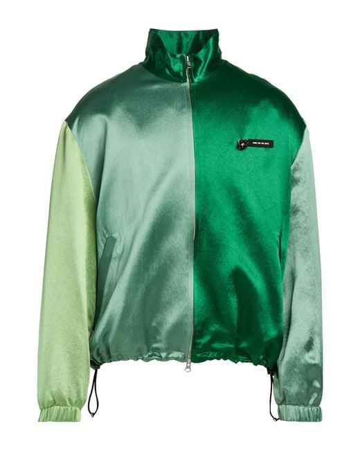 Song For The Mute Green Jacket for men