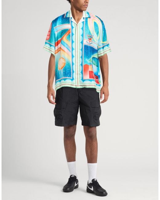 Casablanca Blue Shirt for men