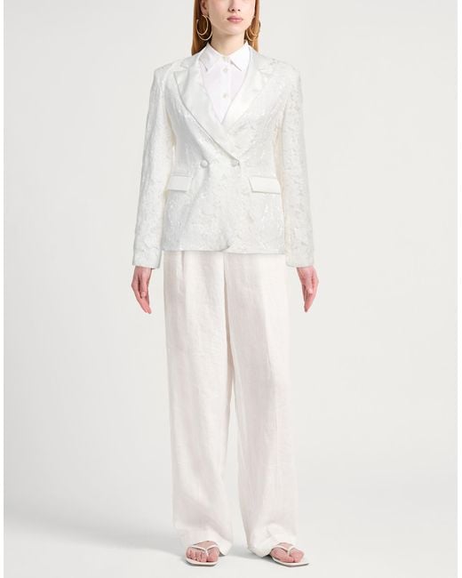 Fracomina White Blazer