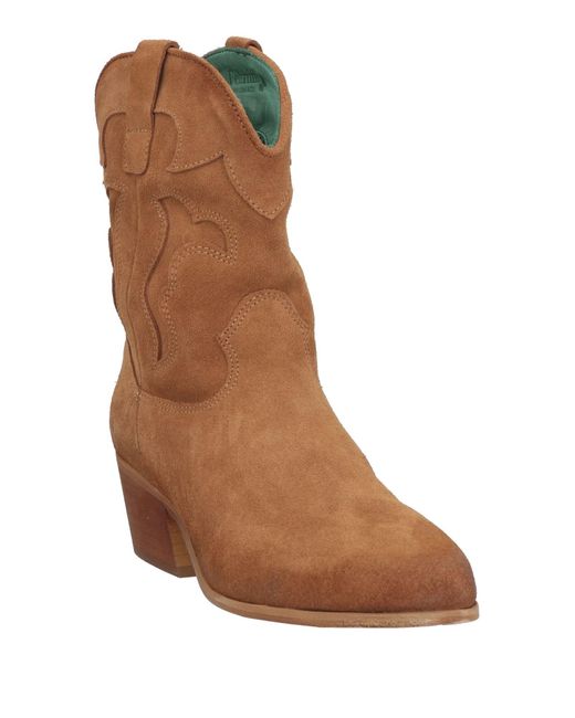 Felmini Brown Ankle Boots