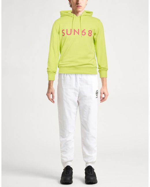Sun 68 Yellow Sweatshirt for men