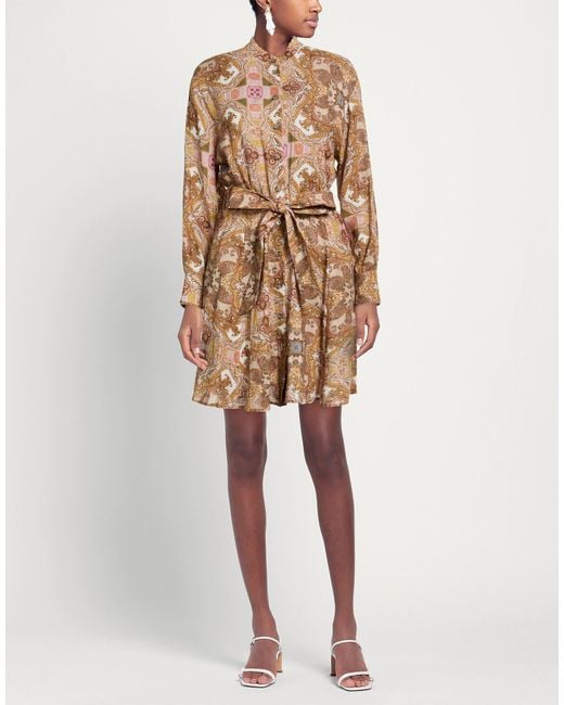 Bazar Deluxe Natural Mini Dresses