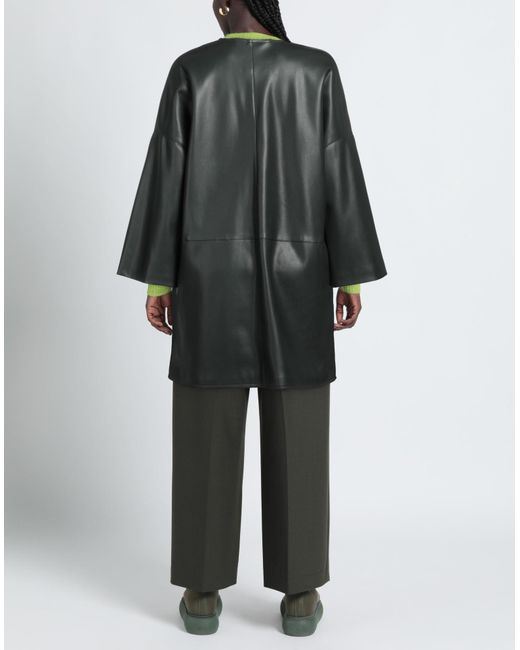Gattinoni Black Overcoat & Trench Coat