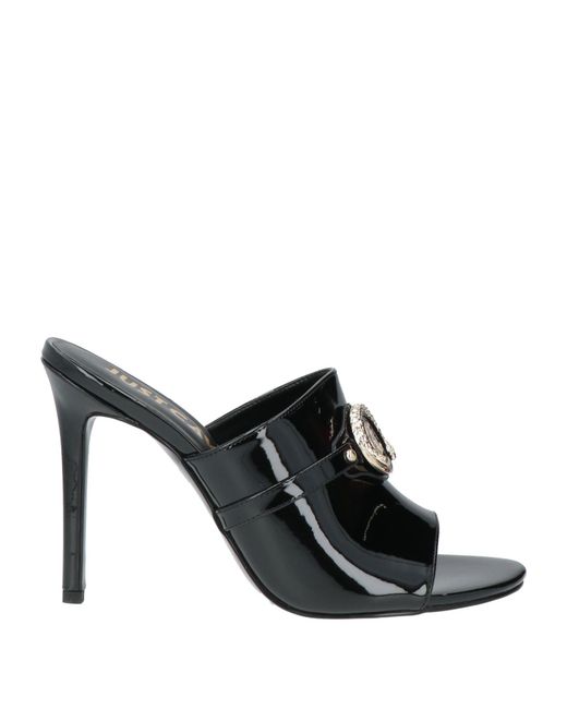 Just Cavalli Black Sandals