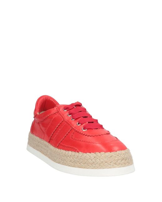 Agl Attilio Giusti Leombruni Red Espadrilles