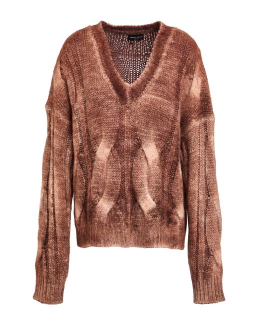 Pullover di Roberto Collina in Brown