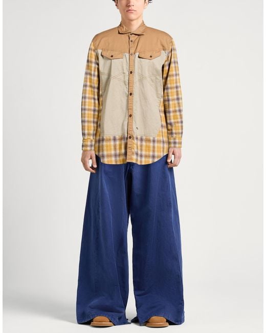 Camicia di DSquared² in Natural da Uomo